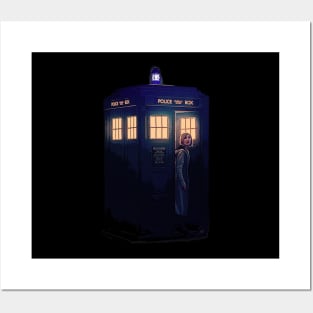 Jodie & Tardis Posters and Art